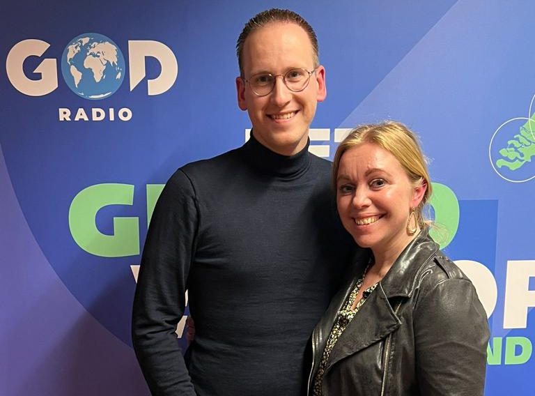Jarno en Liesbeth van Dijk bij GOD Radio