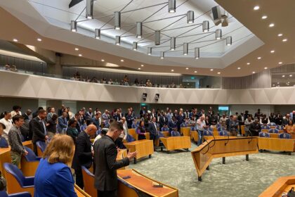 Voorgangers komen samen in de Tweede Kamer